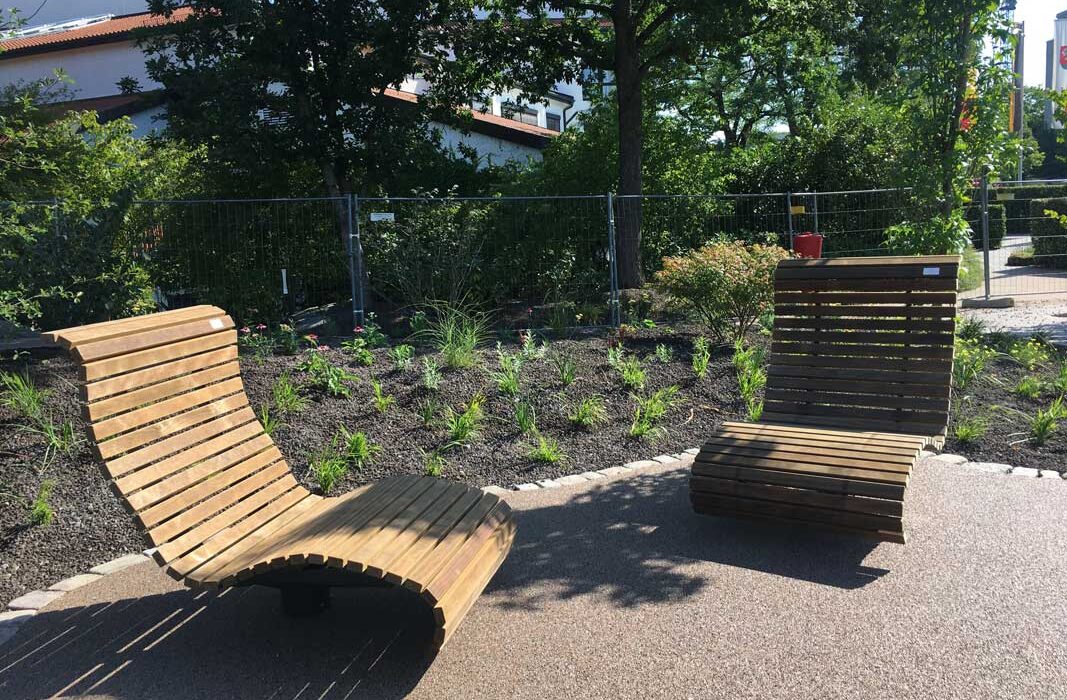 Halböffentlicher Park in Walldorf