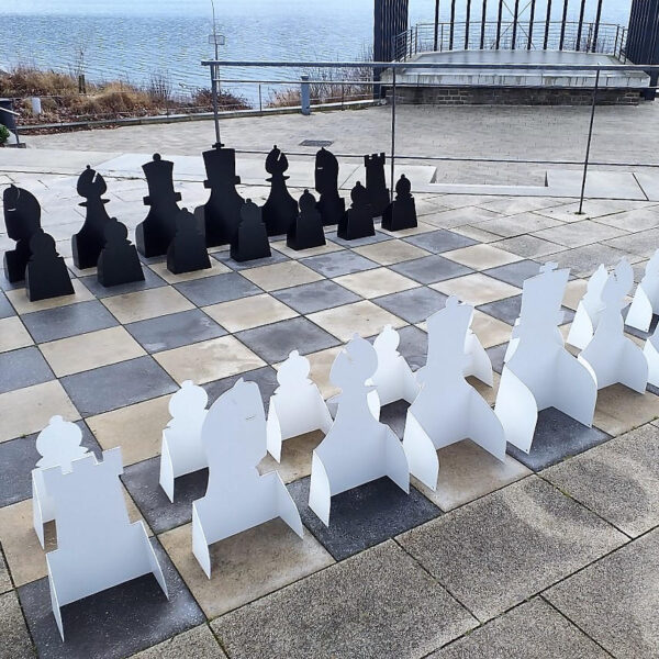 Freiluft Outdoor Schachspiel