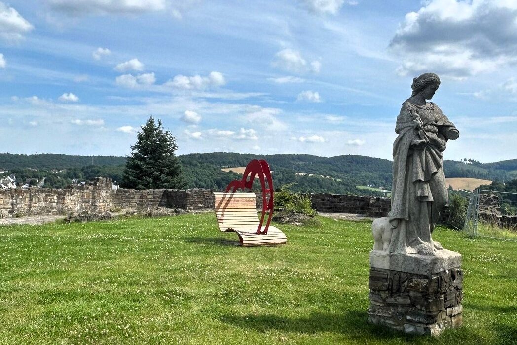 Romantik durch die Herzbank "DU&ICH"